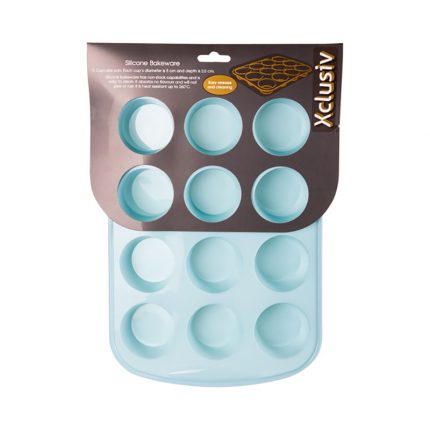 BAKEWARE SILICONE CUP-CAKE PAN 12-HOLE X