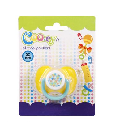 COOEY SOOTHER/PACIFIER SOFT-FRONT+COVER