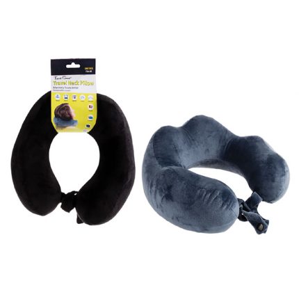 TRAVEL NECK PILLOW MEMORY FOAM CURVED